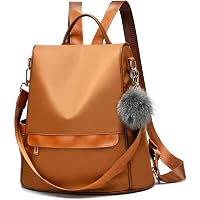 icemart® Girls Fashion Backpack Cute Mini Leather Backpack Purse for Women (Tan) PG-0033