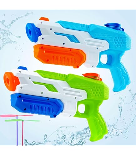 Idena 90513 - Pistola ad acqua Power in plastica, 5 pezzi, pistola spruzzatrice compatta di circa 10 cm, colore a caso Idena 90513 - Pistola ad acqua Power in plastica, 5 pezzi, pistola spruzzatrice compatta di circa 10 cm, colore a caso