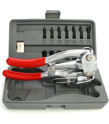 9.5 Inch Ceiling Grid Punch Pliers - Metal Hole Punch Tool For Suspended Ceiling & Sheet Metal
