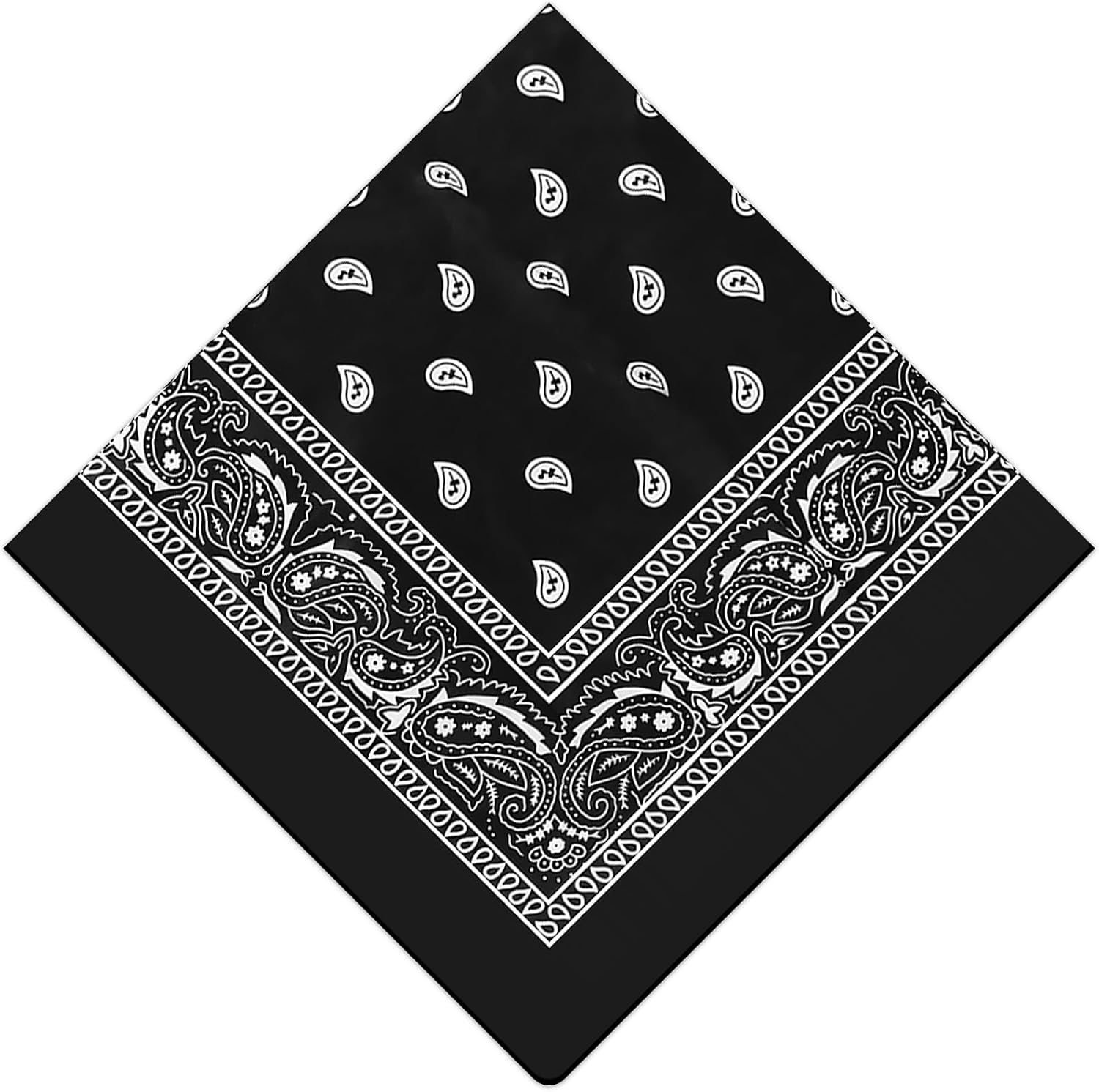 sularpek Paisley Bandana, Stylish Cowboy Headband Handkerchief, Premium Stylish & Versatile Bandana, Bandanas for Outdoor Adventures Perfect for Cycling, Hiking, Running, Yoga, Motorcycling, and More