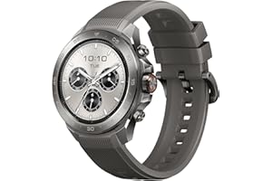 Mibro GS Explorer S Ti Montre GPS d'aventure,boîtier en Titane, Bi-Band GNSS,Carte Hors Ligne, Écran Tactile AMOLED,10 ATM, autonomie 20 Jours, Smartwatch pour la randonnée, l'alpinisme et l'apnée