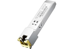 Cable Matters 1000BASE-T Gigabit SFP na RJ45 miedziany moduł nadawczo-odbiorczy Ethernet dla urządzeń Cisco, Ubiquiti, TP-Link, Huawei, Mikrotik, Netgear i Supermicro