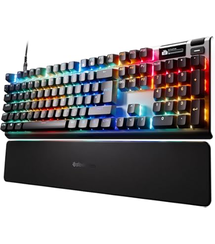 SteelSeries Apex Pro - HyperMagnetic Gaming Keyboard - World's