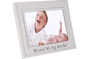 Lawrence Frames Posrebrzana ramka na zdjęcia Big Brother 6x4 - wzór 'Me And My Big Brother'