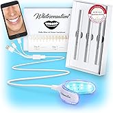 Whitesensation® Premium Zahnaufhellung Bleaching Set mit LED-Schiene, Gel-Stift & Strips [DAS ORIGINAL] - Zähne aufhellen für