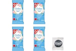 GENUSSLEBEN Toallitas para secadora (4 x 25 hojas, con gominolas de fruta)