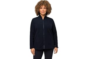 Ulla Popken Fleecejacke, Baukastensystem, Innenjacke, Stehkragen Chaqueta polar Mujer