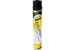 Prosolve Bitumen Cold Joint Sealer Aerosol 750ml Adhesive tack Coat Tarmac & Gutter Sealer