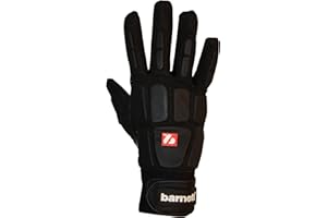 ‎BARNETT BARNETT FKG-03 American Football Handschuhe auf hohem Niveau für Linebacker, Schwarz