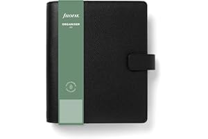 Filofax Camden A5 Organiser Black 2026