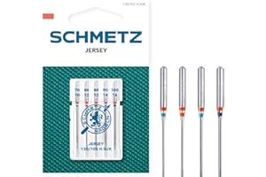 SCHMETZ | 5 Aghi per macchine da cucire | Jersey | 130/705 H SUK | Spessore 70/10-100/16