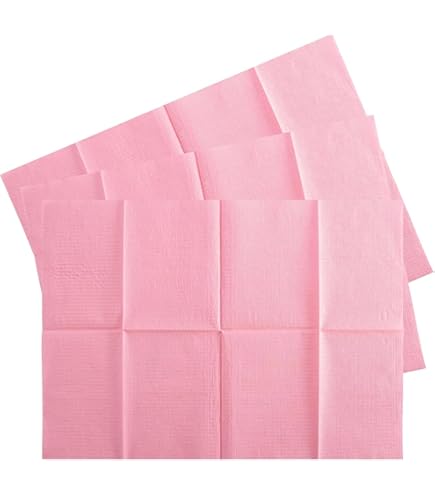 250 Stück Einweg-Lätzchen 33x45 Cm – 3-lagig, Wasserdicht, Für Tattoo, Nagelstudio & Patienten