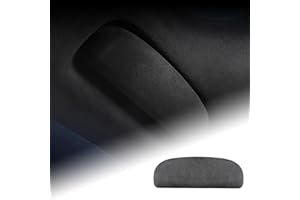 ‎FDAIUN FDAIUN Auto Alcanatrn Brillenetui für Porsche Paramera 2017-2023 Cayenne 2018-2023 Sonnenbrillenhalter Brillenhalter Brillen Aufbewahrungsbox Zubehör Brillenetui Schwarz