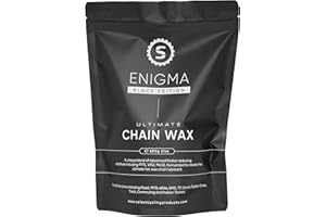 SELECT CYCLING PRODUCTS LTD Enigma Ultimate Chain Wax - Black Edition 600g, | Hot Melt Bike Chain Wax | Ultra Low Friction Formula including PTFE MoS2 WS2 | The Best Chain Lubrication On The Market |