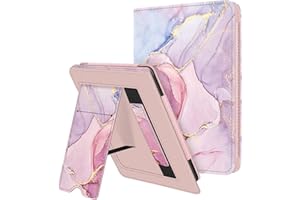 Fintie Etui do nowego Kindle (11. generacja - 2022) z 6-calowym wyświetlaczem - Kickstand etui ochronne z przegródką na kartę pętlą na rękę i funkcją Auto Sleep/Wake (ZZ -Glorious Marble)