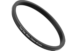 YOUR DAY MATE Step Down Ring, Diameter 72 to 67 mm Diameter, Compatible with Lenses of All Manufacturers such as Canon, Sony, Nikon, Fujifilm, Filter Adapter Camera, Filter Adapter Ring, Camera Lens Filter Adapter