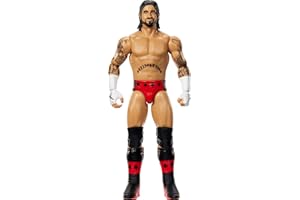 Mattel WWE Main Event - CM Punk, personaggio collezionabile Series 154, action figure con 10 punti di articolazione e aspetto realistico, giocattolo per bambini, 6+ anni, JCV44
