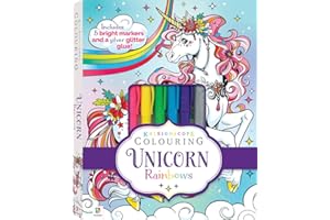 HINKLER PTY LTD Kaleidoscope Colouring Kit: Unicorn Rainbows