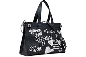 DESIGUAL BORSA DONNA NERO