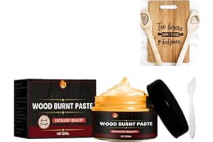 GNAUMORE DIY Wood Burning Gel Tool, Wood Burning Marker, Flame Paste for Pyrography Accessories, Multifunctional for Paper