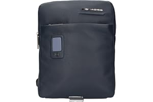 Piquadro Akron Borsello piatto in pelle ad uno scomparto