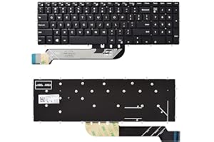 SUNMALL Replacement Keyboard Compatible with Dell Inspiron 15-5565 15-5567 P66F 15-5570 P75F 15-5575 15-5583 15-7566 15-7567 P65F 15-7577 15-7000.17 17-3585 17-3780 Black US Layout