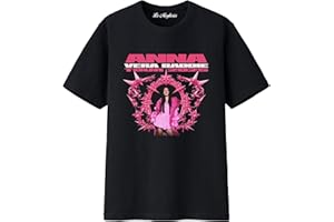 MAGLIERIA CONFORTI Maglietta t-Shirt per Bambina Ragazza di Anna - Vera Baddie Tour 2025