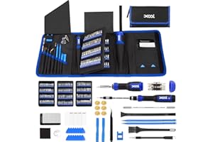 XOOL 200 en 1 Kit de Destornilladores de Precisión, Herramientas de Reparación Electrónica para Ordenadores, Móviles, iPhone, MacBook, Consolas de Juegos, PC, y Tablets