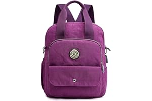 EVEOUT Donna Casuale Zaino Borsa a Tracolla Borsetta per Viaggiare Lavoro Scuola Campeggio