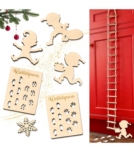 2 Mini Weihnachts-Lichterketten Für Puppenhäuser – 1 M, Mit 3 Beleuchtungsmodi