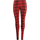 plus size checkered leggings