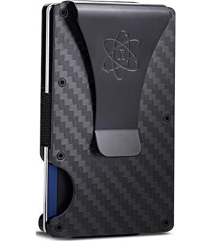 Portafoglio Metallico Sottile Con Blocco RFID - Porta Badge E Carte, Army Green - Foto 8