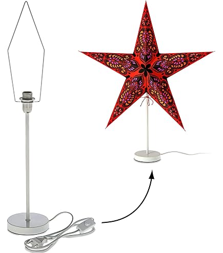 IKEA STRALA Tischleuchtenfuss Weihnachtsstern Weihnachtsbeleuchtung Beleuchtung