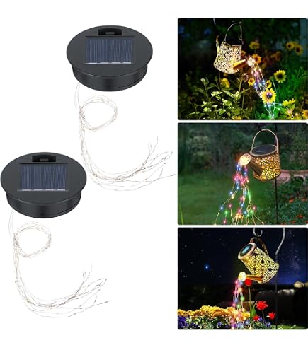 Solarlicht-Ersatz-Top Mit Lichterkette – Rundes Solarpanel, Wasserdicht, Für Gartenleuchten & DIY, ABS, Ca. 7x7 Cm