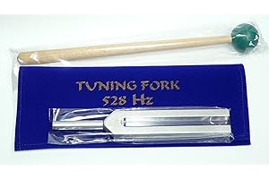 Tuningforkshop 528 Hz Tuning Fork for Healing with Mallet+