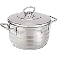 Korkmaz Astra Stainless steel Casserole 18x10 cm / 2.5 l.