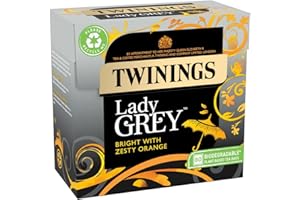 Twinings 80 Tea Bags (Lady Grey) - importé de shestore24