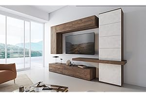 CALITAN FURNITURE FACTORY SP Z O.O. Soggiorno MOD. Zante Noce Eastwood E SPATOLATO