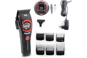 Máquina de corte de cabello LIM HAIR CUTLIM 15k DEVOURER para profesionales cualificados. Cabello, barba y cuerpo. Motor VECTOR hasta 15.000 rpm, Batería Litio, 5 alturas corte, 6 peines magnéticos.