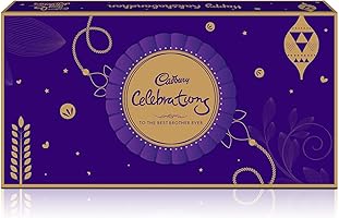 Cadbury Raksha Bandhan Digitally Augmented Assorted Chocolate Gift Box - Sister to Brother, 357 gm (with Rakhi String and Roli Chawal Inside)