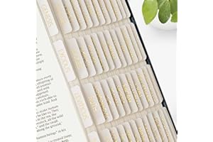 MCTNCT Laminierte Bibelreiter,Laminierte Bibel-Tabs,Bibelbuch-Tabs,Bibelregister für Frauen,bibel register,Bibeljournaling-Zubehör,75 Register,Studium,Bibel,Journaling,Zubehör,Goldfolienprägung