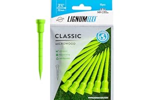 Longridge Lignum Lot de 12 tees 72 mm