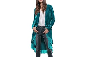 R.Vivimos Autumn Winter Women Velvet Ruffle Coat Casual Vintage Long Jacket Collarless Classic Swallowtail Hem Blazer