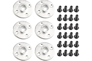 HALJIA 6 stycken 25T Aluminium Servo Arm Round Type Disc Metal Rudder Disc Horns För DIY Robots