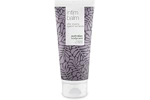 Australian Bodycare intim balm 200 ml - Balsamo intimo da usare dopo la depilazione o ceretta - Trattamento peli incarniti, arrossamenti, puntini rossi e bruciature da rasoio – Con Tea Tree Oil