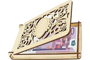 TAKULA Caja Madera Almacenaje Hucha Cajitas Regalo Pequeñas Cajas Para Chuches Porta Alianzas Boda, Regalo Cumpleaños Mujer Regalos Para Hombres| Vacío