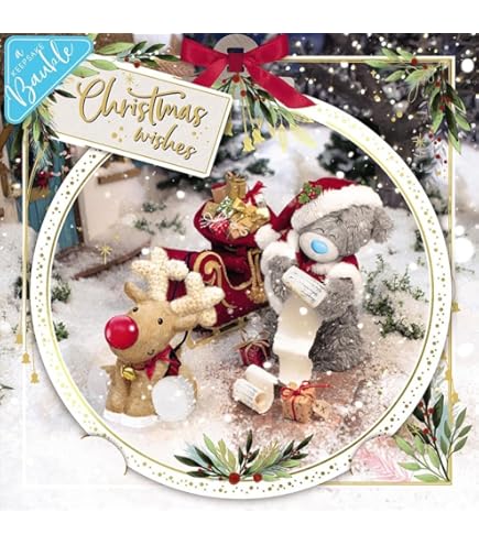 3D Holographic Dad Me To You Bear Christmas Card - Groceries - View #6