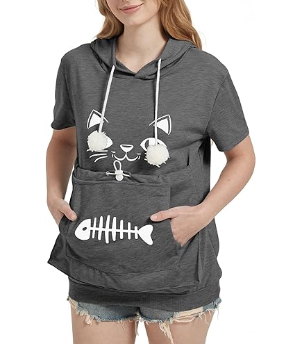 Cappuccio Felpa Porta Gatto Amazon Anime Sweatshirt Felpa Con