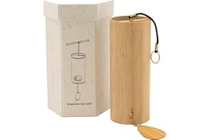 KLANGSCHALEN-CENTER Koshi 8089-L Aqua - Móvil sonoro (en caja)