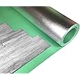 Grandismo® Vinyl Click LVT Flooring Underlay/Underlayment - Damp Proof Membrane Installed